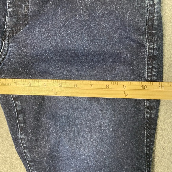 Kuhl Kontour Flex Jeans Size 6 Denim Straight Pants Dark Wash Stretch - Picture 8 of 16